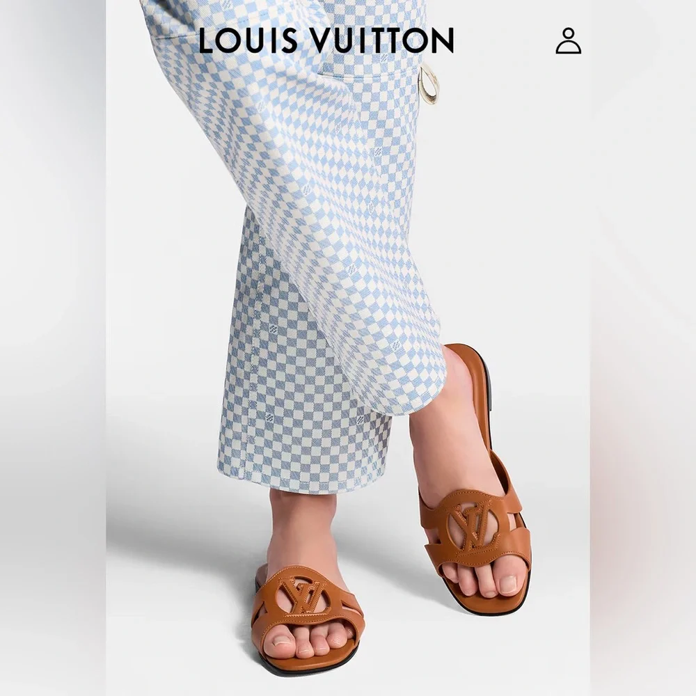 JUST LIKE NEW! LV Isola Flat Mule. EU 39 - Picture 2 of 15